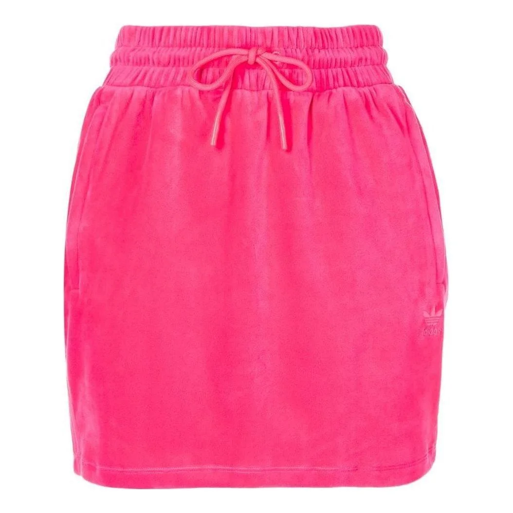 (WMNS) adidas x Jeremy Scott Skirt 'Pink' H53364 - 1