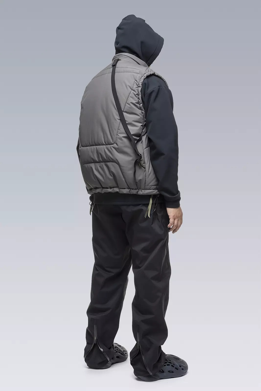 V91-WS Windstopper® PrimaLoft® Modular Liner Vest Gray - 3