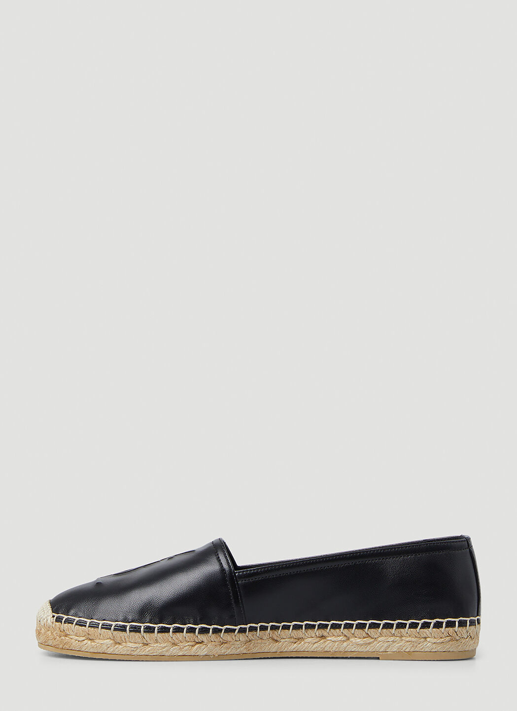 YSL Embossed Flat Espadrilles - 3