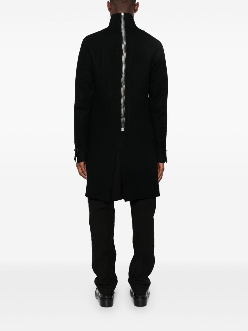 zip-detailed coat - 4