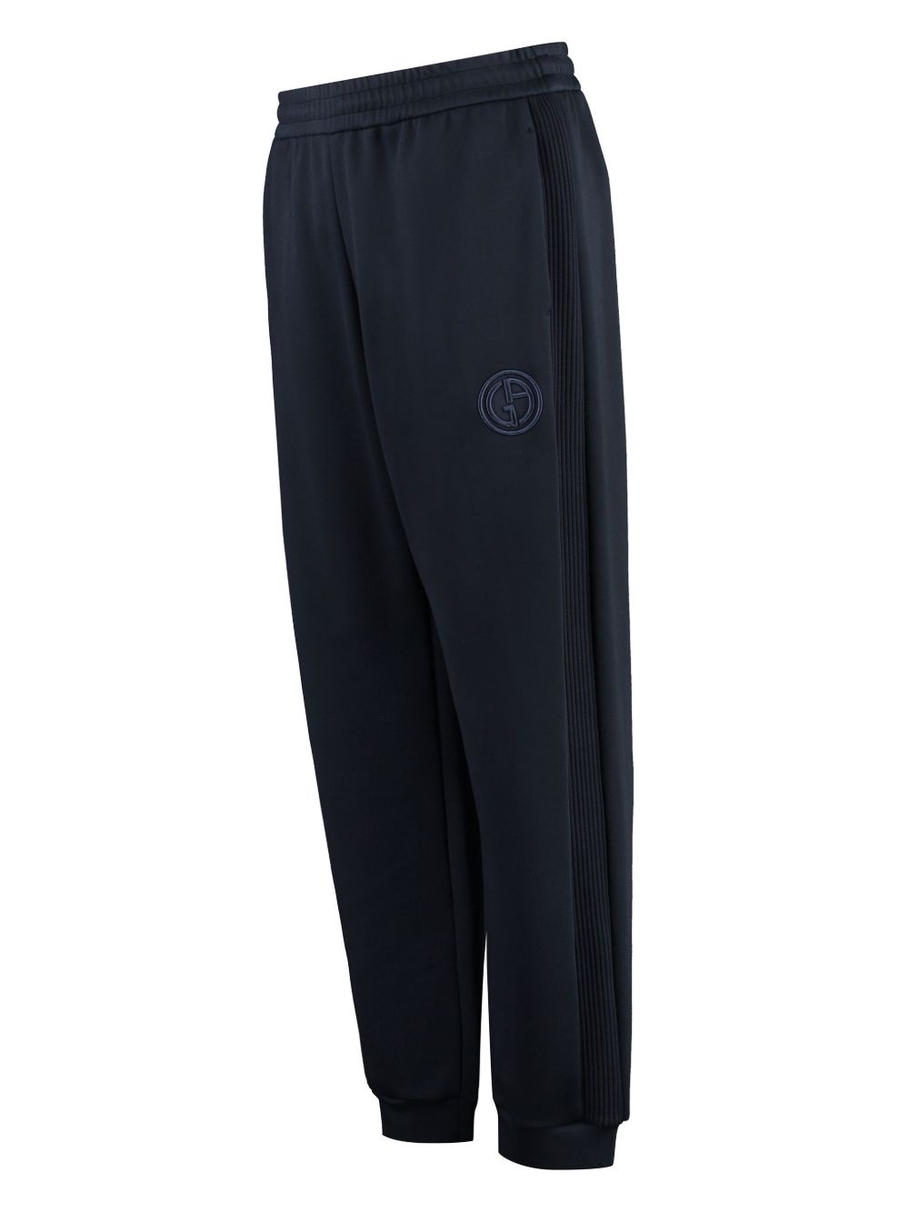 logo-print straight-leg trousers - 3