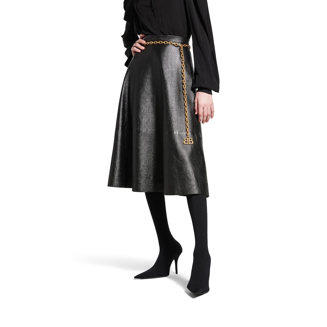 Women's Monaco Chain Belt  in Gold - 3