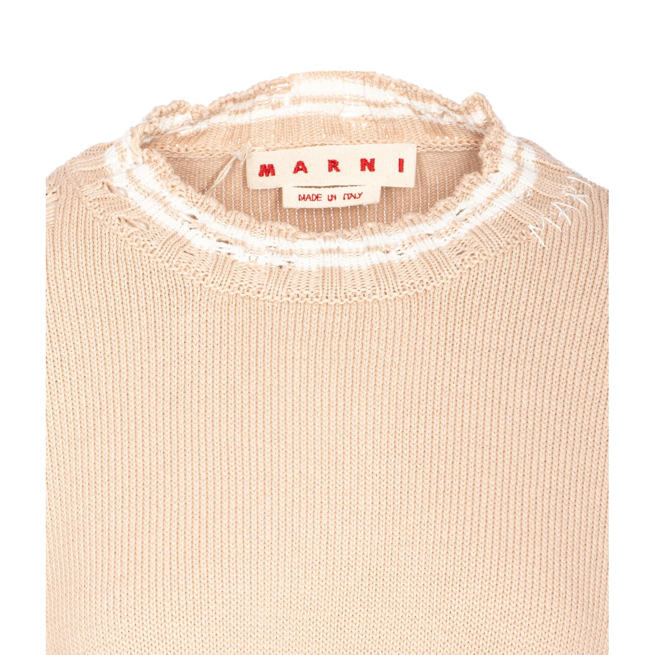 Marni Women Marni Logo Crop Sweater - 4