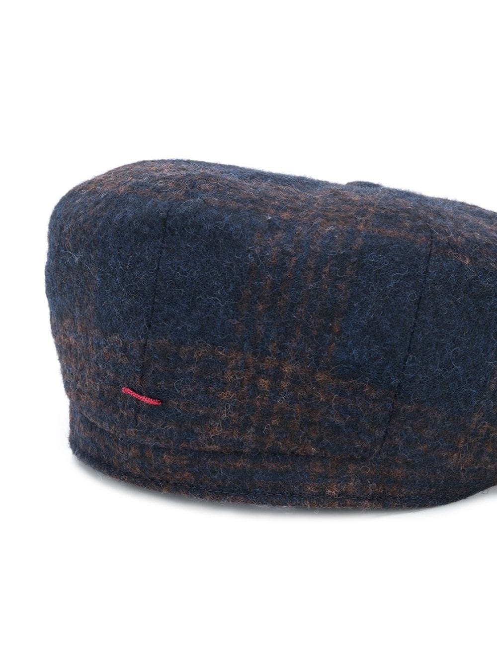  tartan-pattern paperboy hat - 2