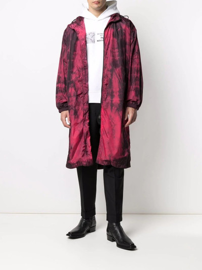 Acne Studios graphic-print hooded jacket outlook