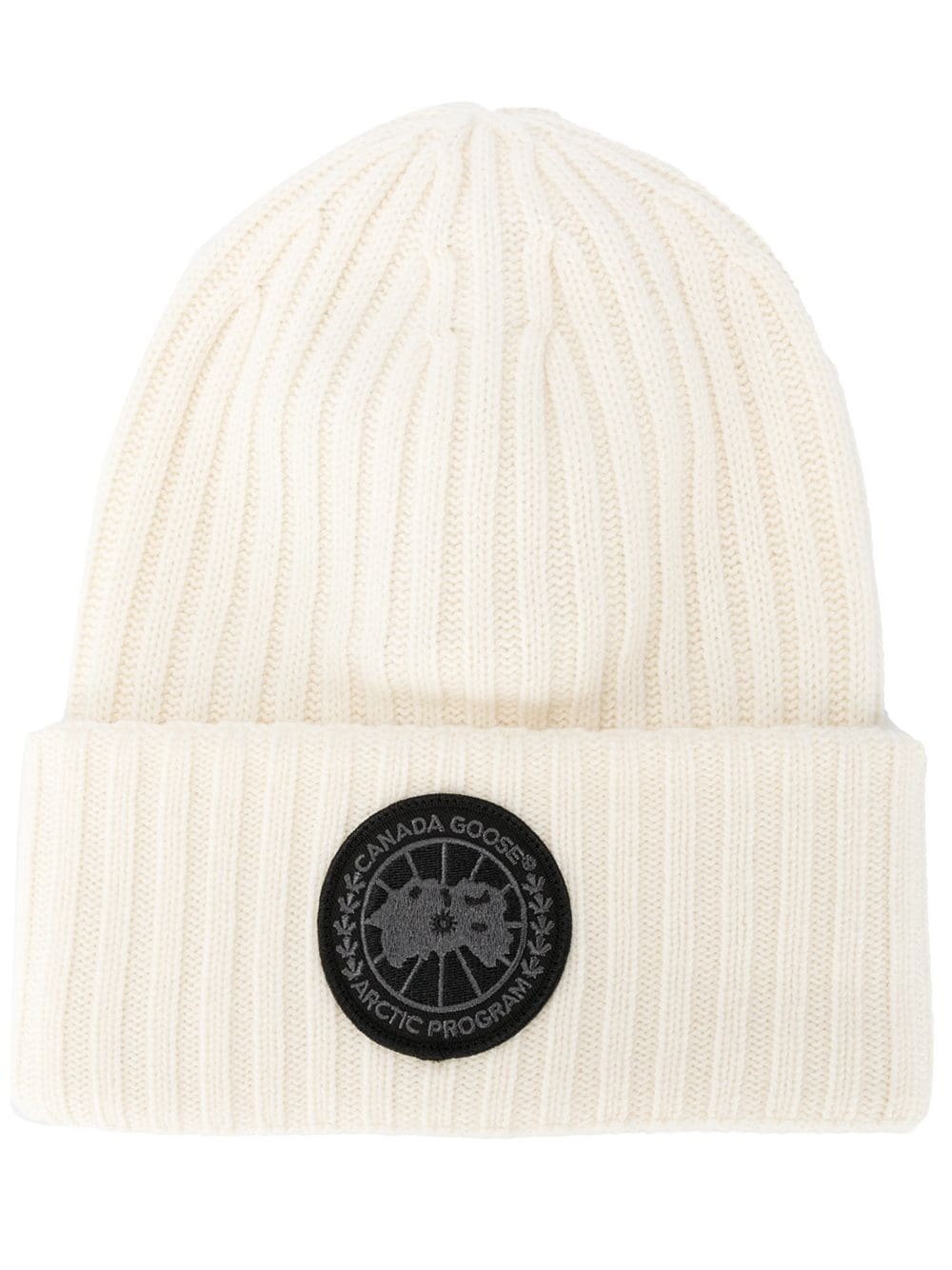 ribbed-knit wool beanie - 1