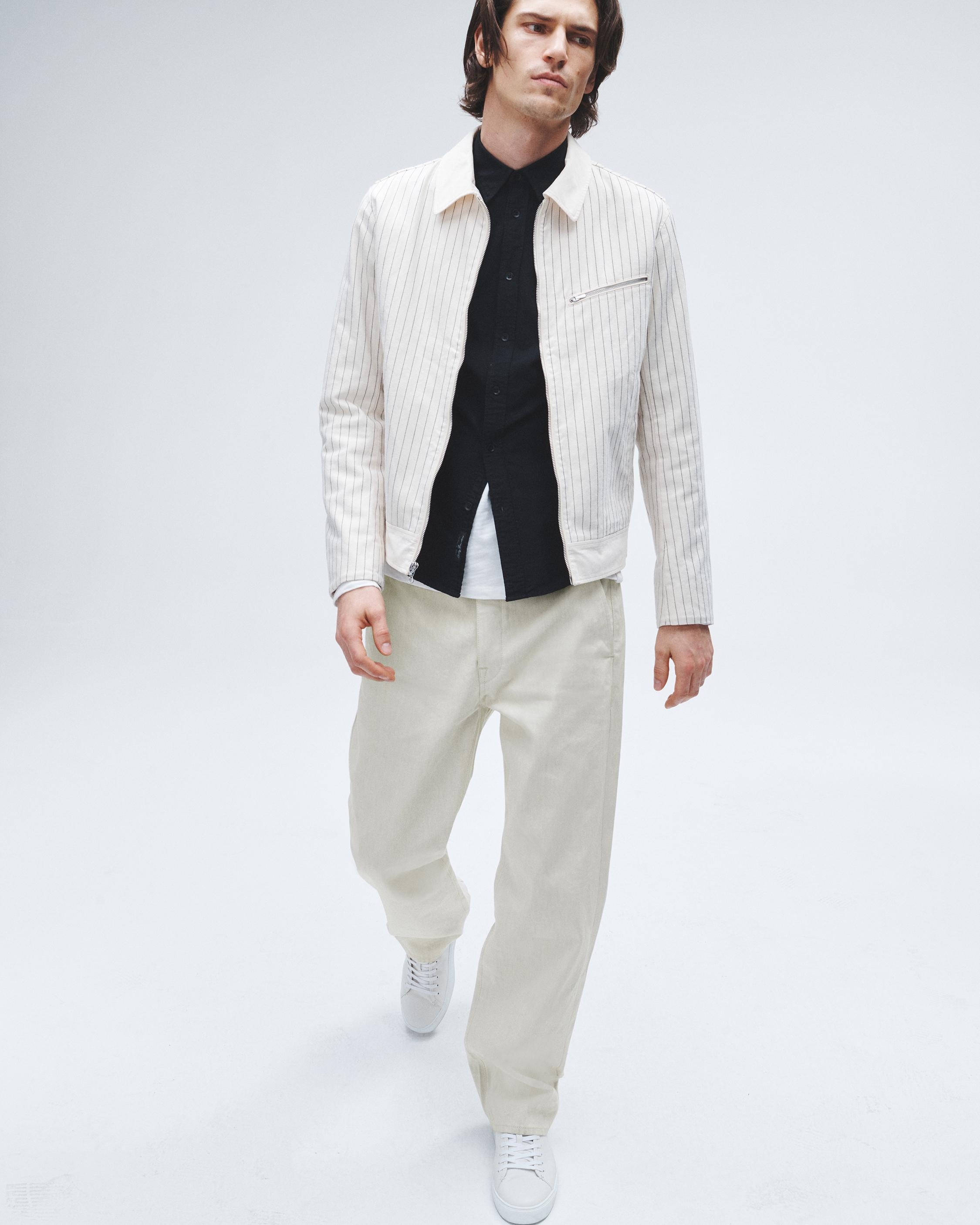 RB24 - Ecru
Straight Fit Raw Indigo Jean - 6