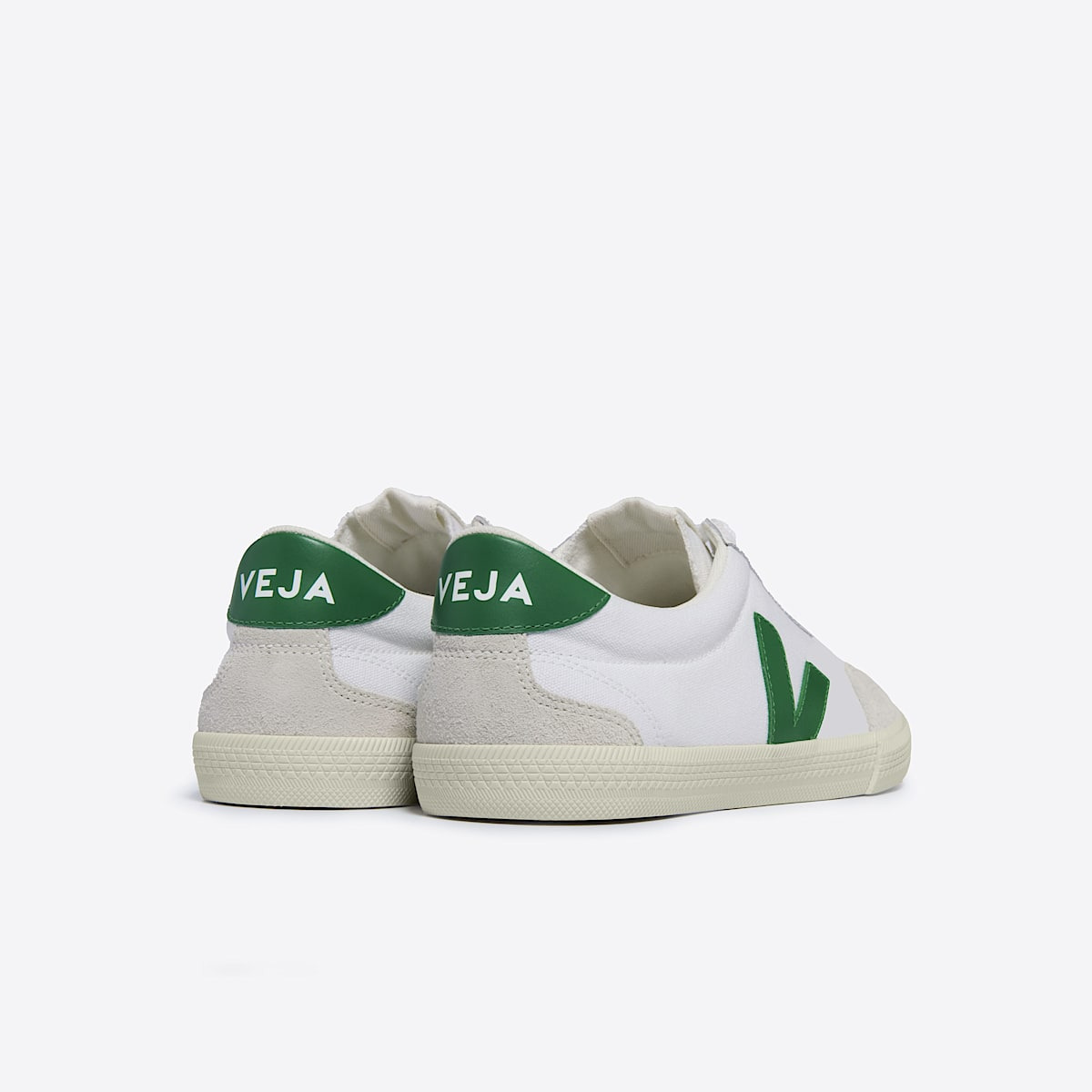 VOLLEY CANVAS WHITE EMERAUDE - 3