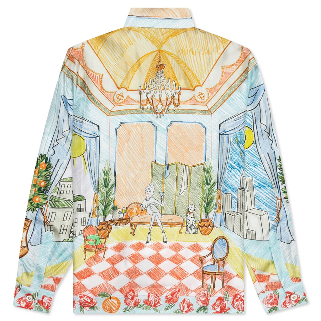 CASABLANCA CUBAN COLLAR S/S SHIRT - L'APPARTEMENT DE REVE - 2