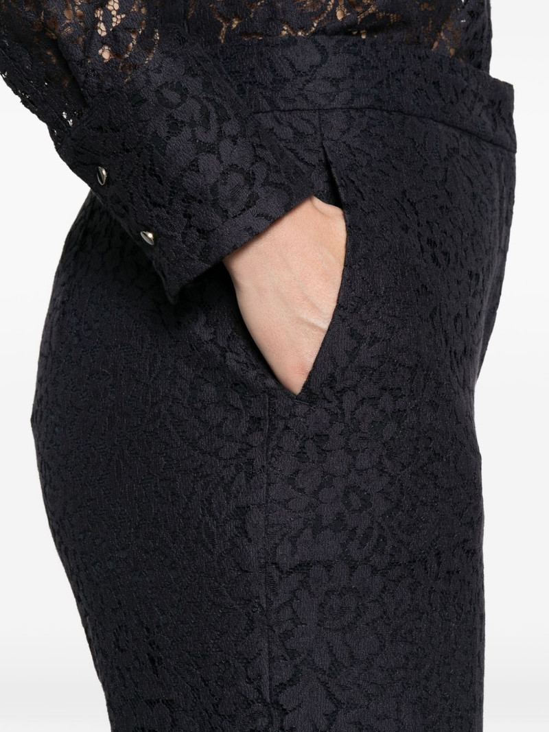Corona lace straight-leg trousers 5