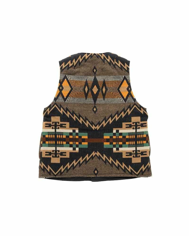 visvim KORA DOWN VEST BLACK outlook