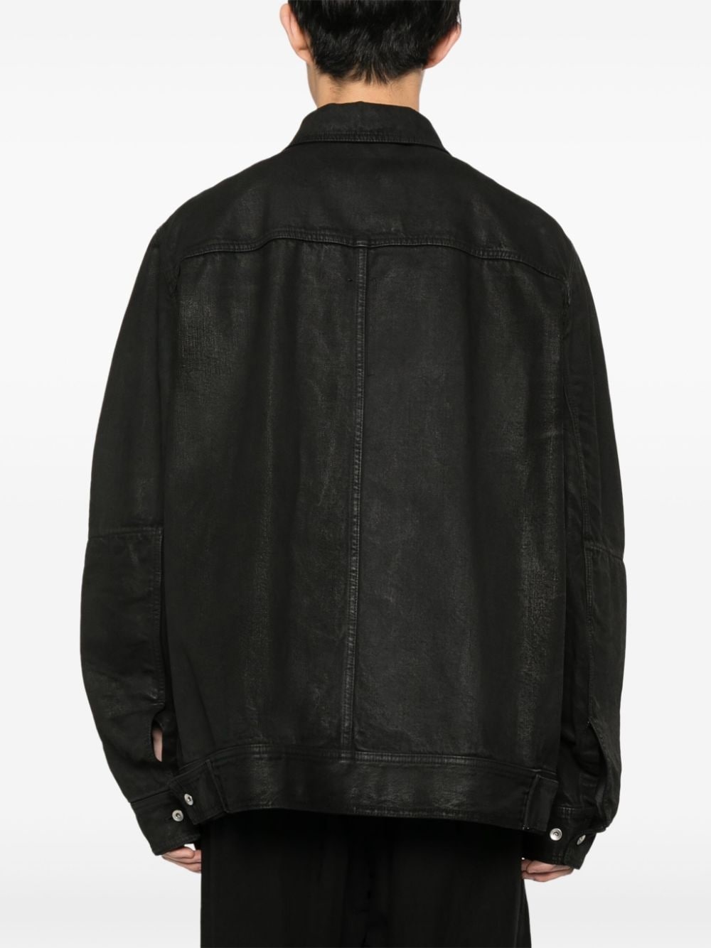 Worker cotton shirt jacket - 4