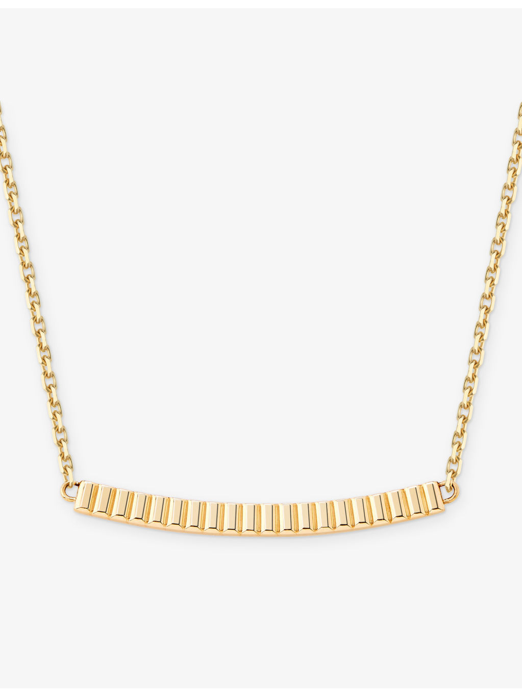 Quatre Grosgrain 18ct Yellow-Gold Pendant Necklace - 3