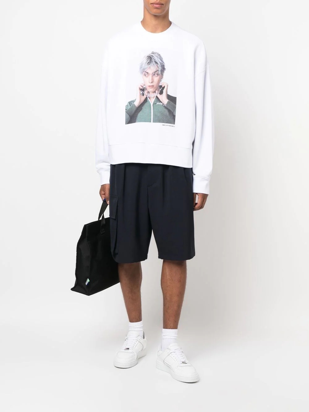 photographic print sweatshirt - 2