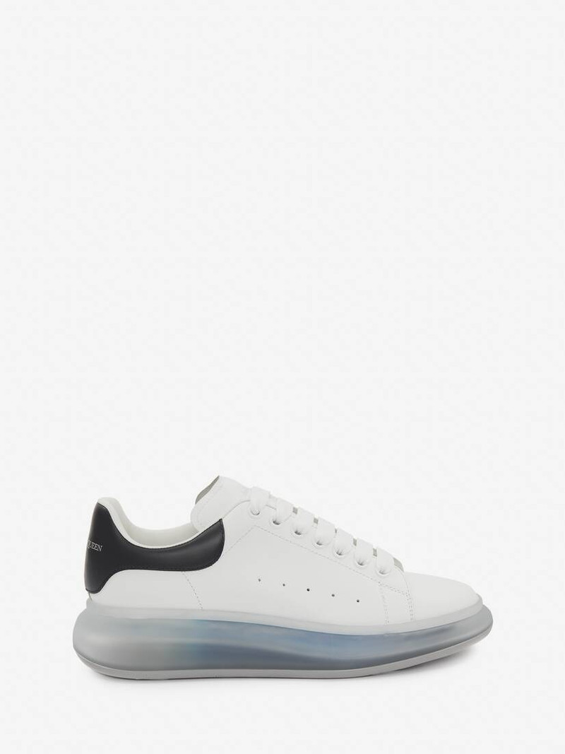 Men's Oversized Sneaker in White/navy - 1