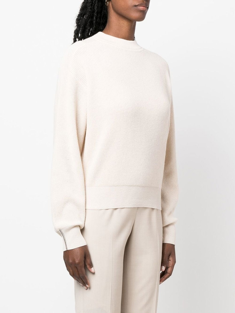 ribbed-knit wool-blend jumper 3