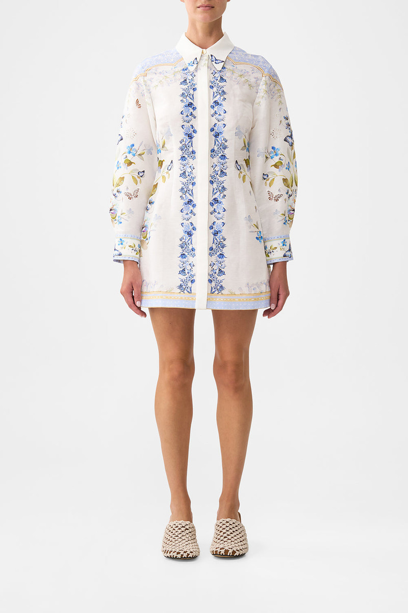 CAMILLA SHIRT DRESS WITH A LINE SKIRT outlook