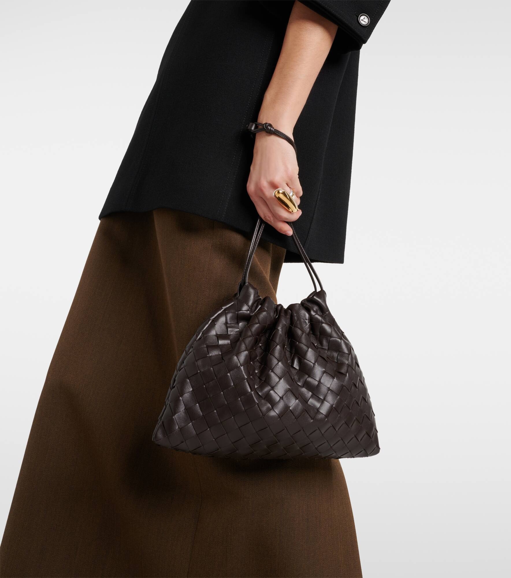 Dustbag Small leather clutch - 2