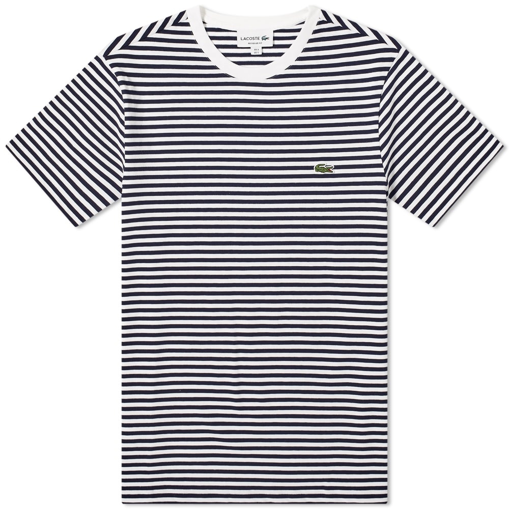 Lacoste Stripe Tee - 1