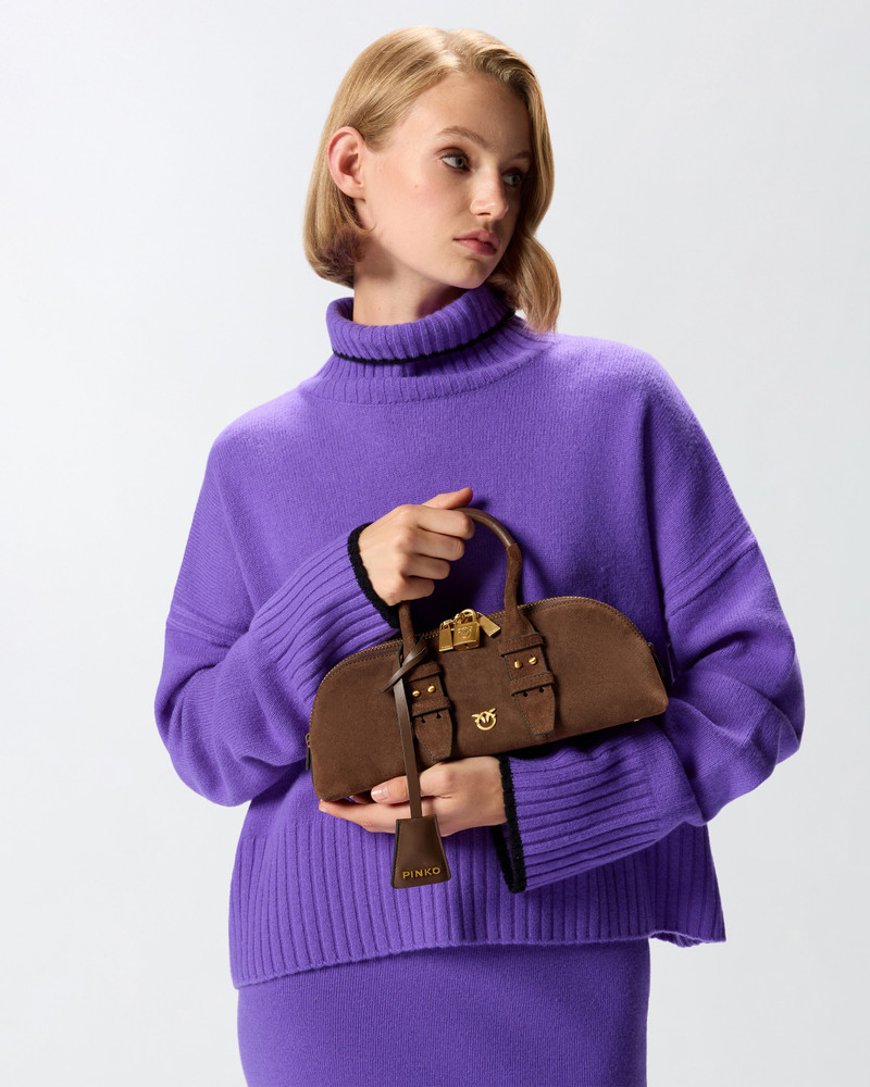SMALL BAGUETTE ESCAPE BAG IN LEATHER 6