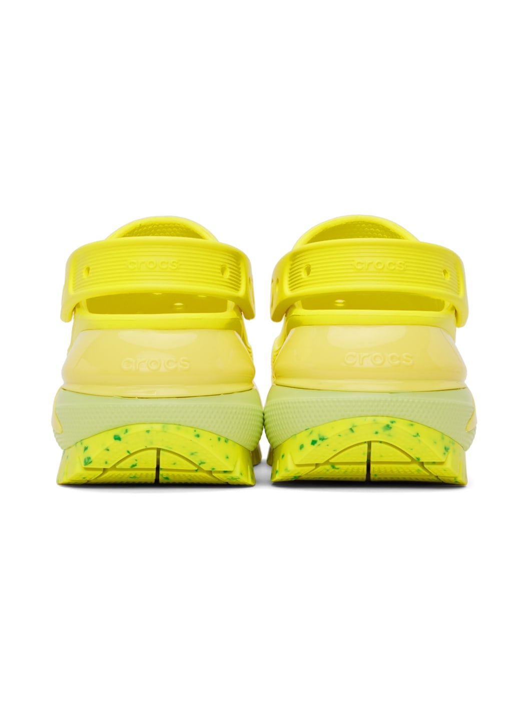 Yellow Mega Crush Clogs - 2