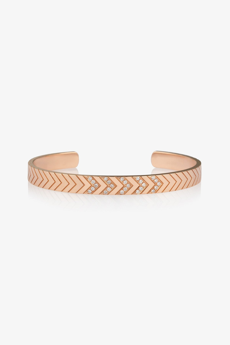 5 DIAMOND CHEVRON CUFF 1
