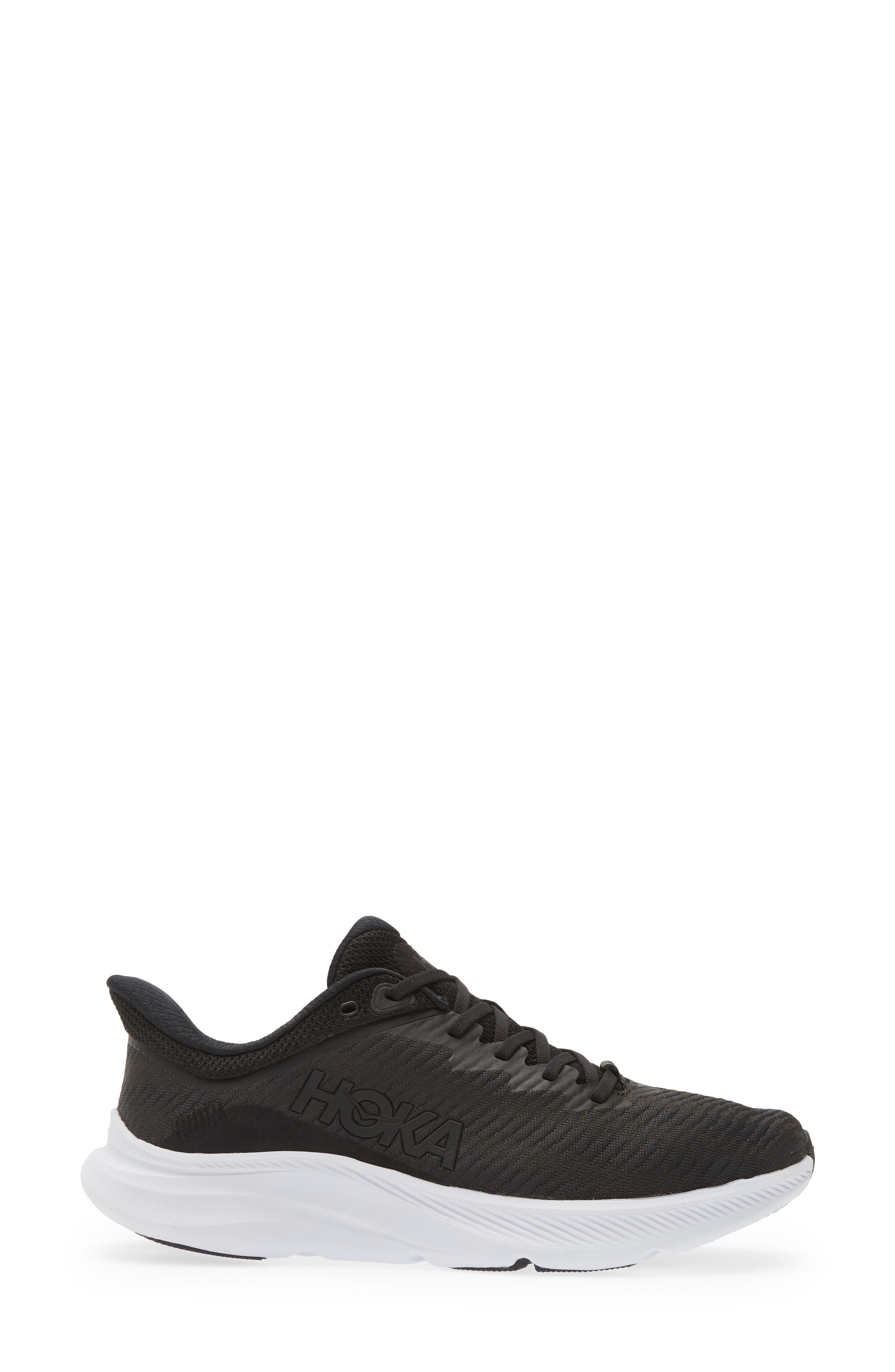 HOKA Solimar Running Shoe in Black /White at Nordstrom - 3