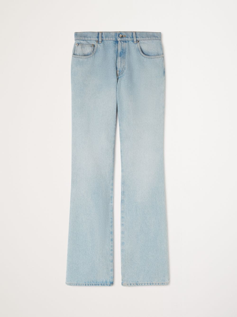 Off White Women Bleach Baby Flared Jeans - 2