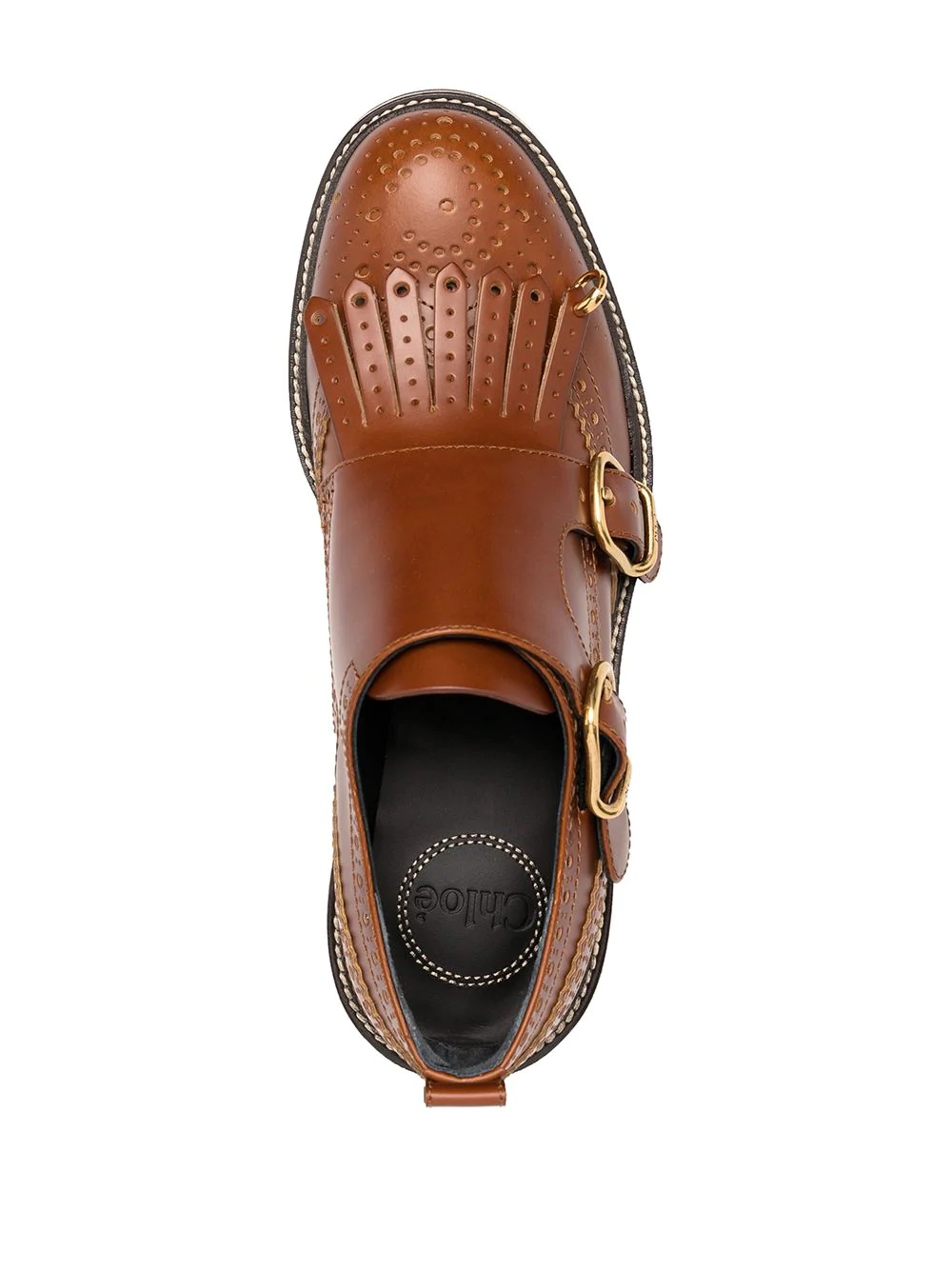 double monk strap shoes - 4