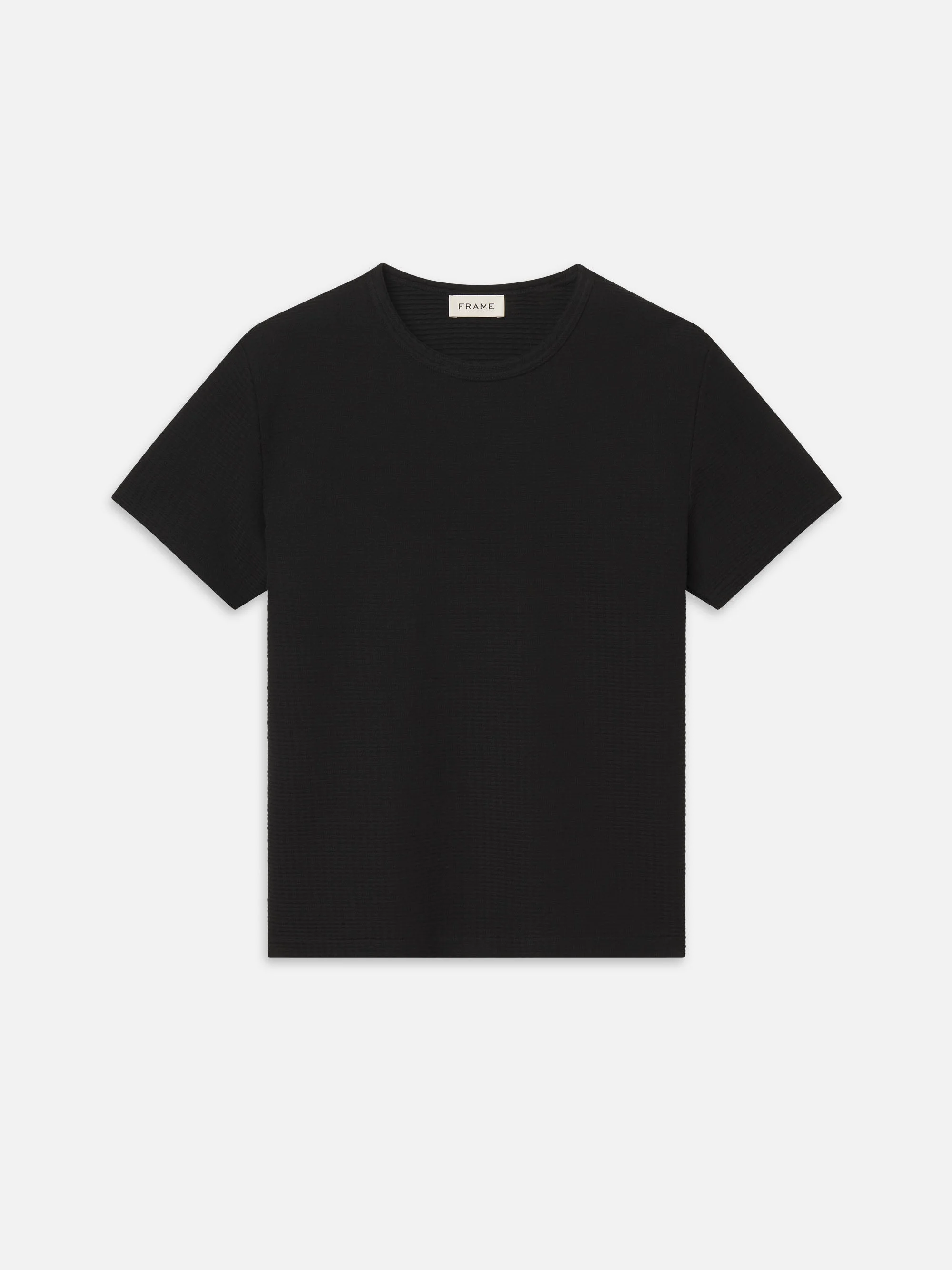 Jacquard Stripe Tee - 1