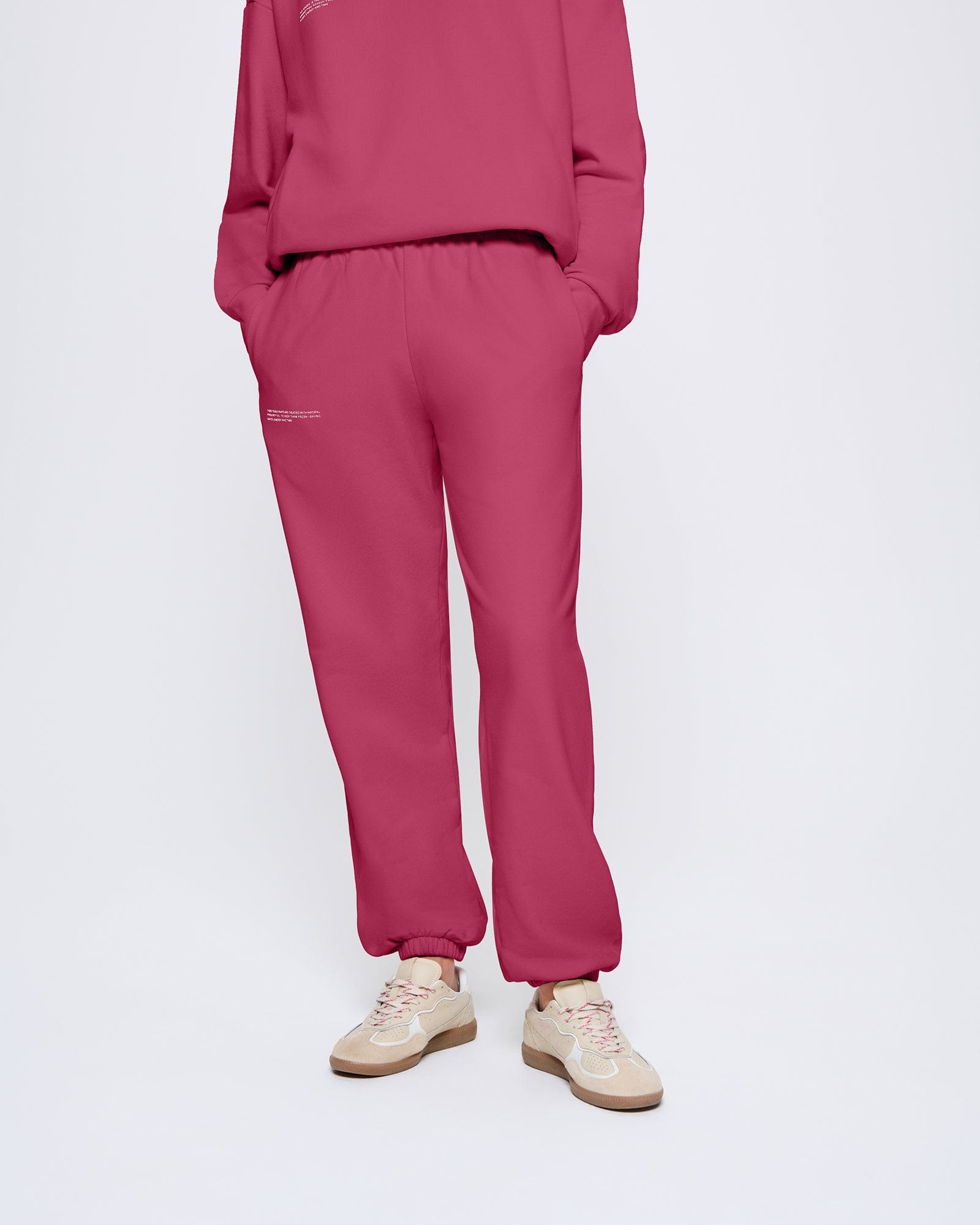 Womens 365 Midweight Track Pants - Milkyway Maroon - 3