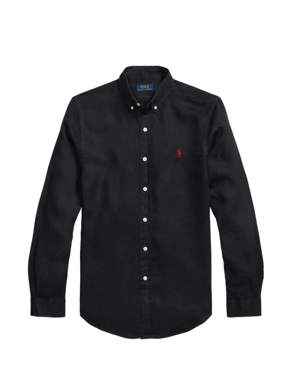 button-down long-sleeves shirt - 1