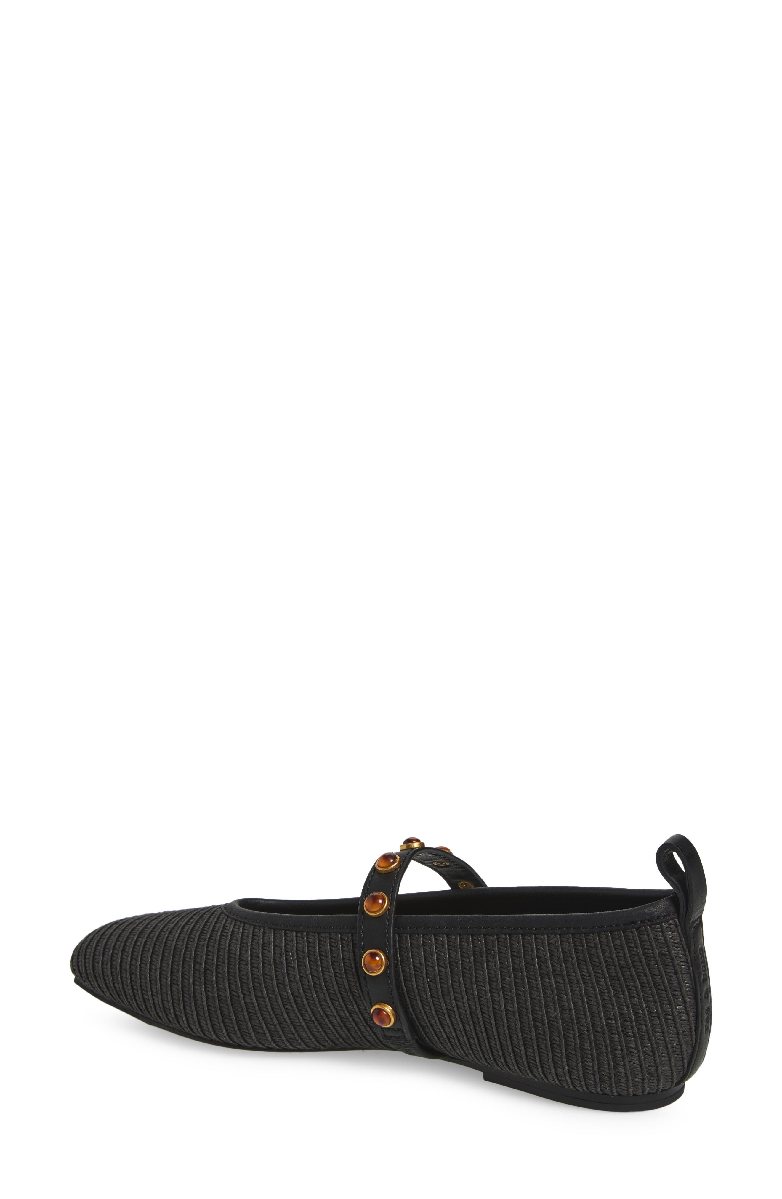 rag & bone Cabochon Spire Mary Jane Flat in Black at Nordstrom - 2