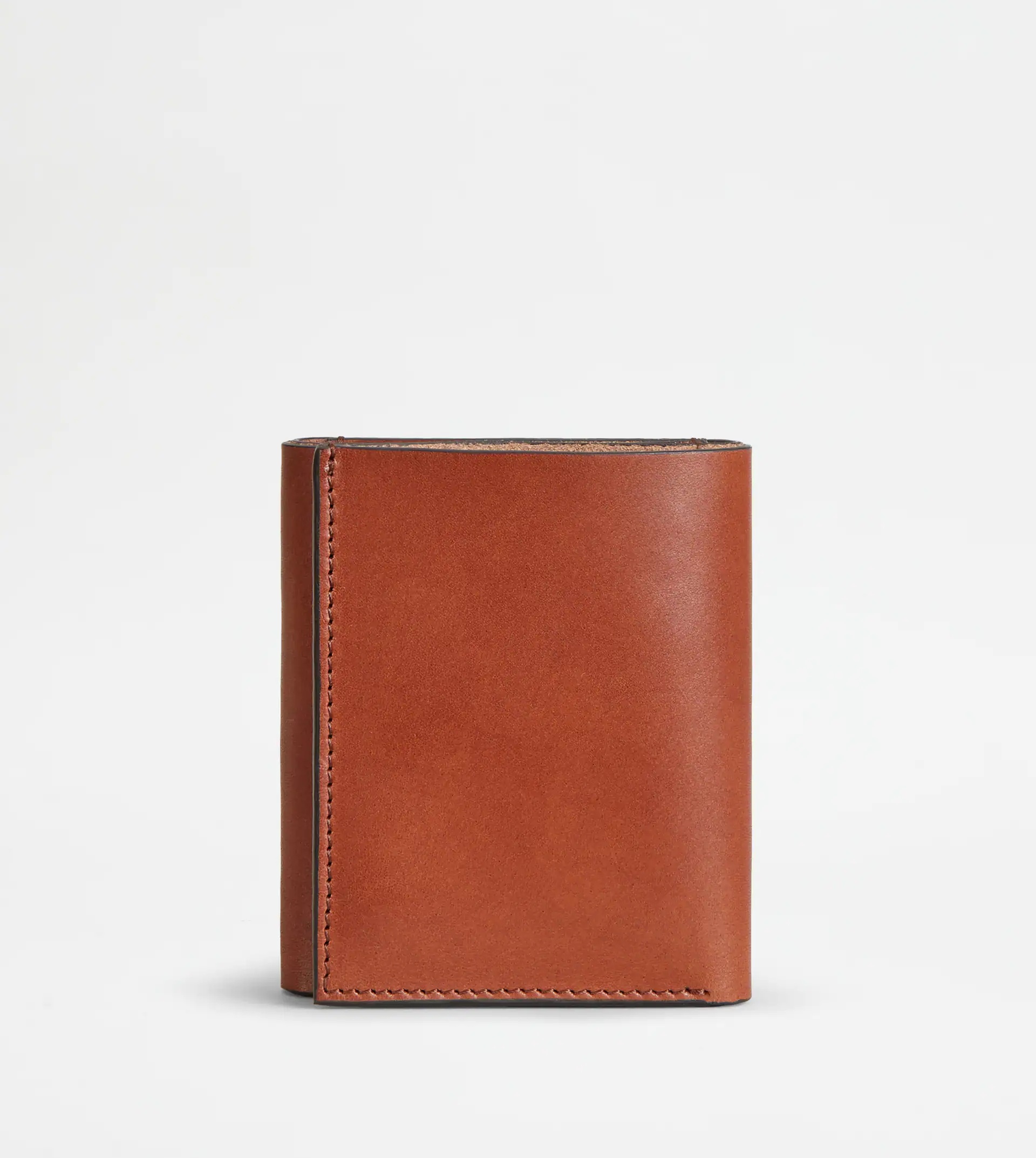 WALLET IN LEATHER - BROWN - 3