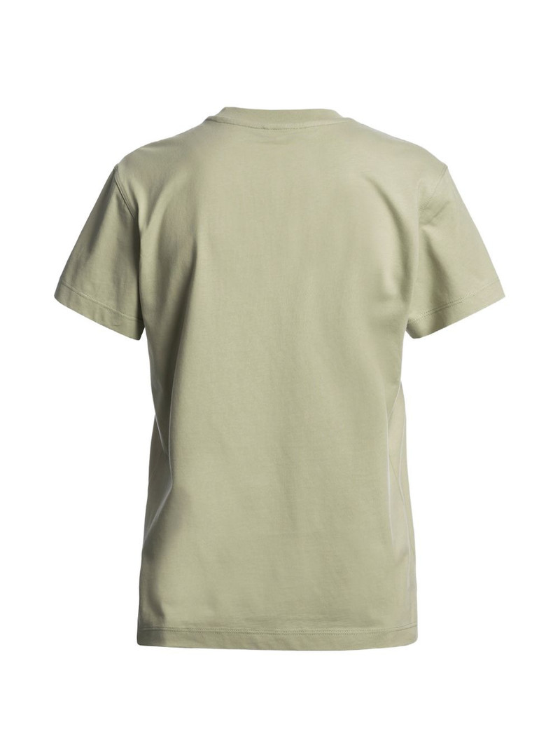 PARAJUMPERS crew-neck logo-patch T-shirt outlook