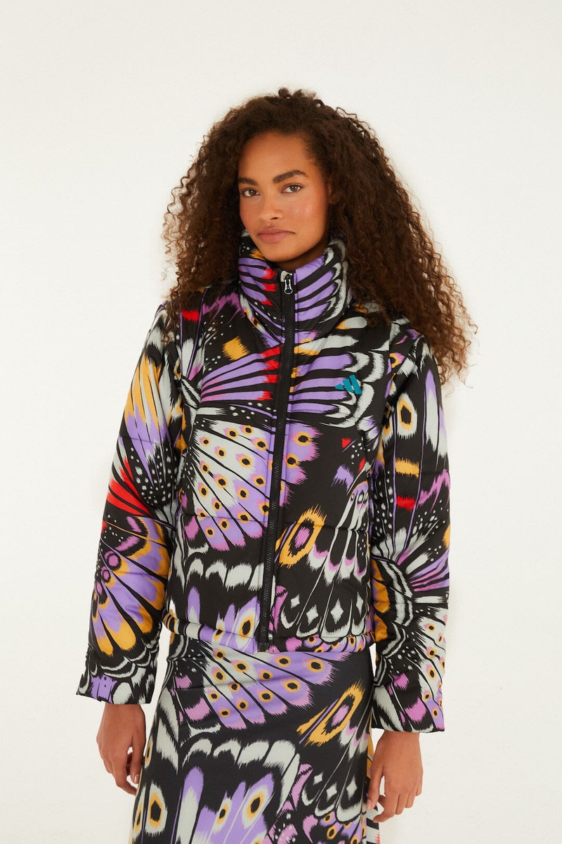 Colorfly Lilac Adidas Puffer Jacket 1
