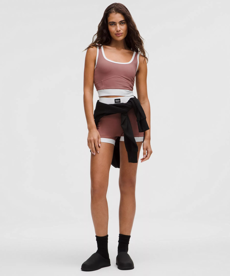 Ribbed Nulu Cropped Tank Top 3