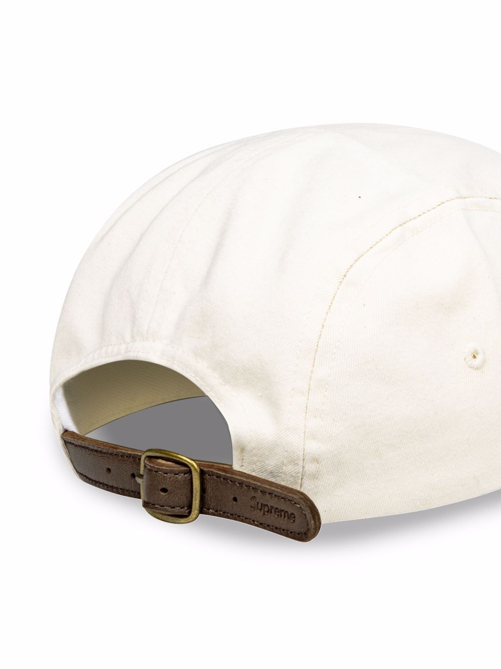 washed chino twill camp cap - 2