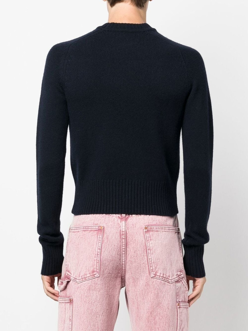 mock-neck cashmere jumper 5