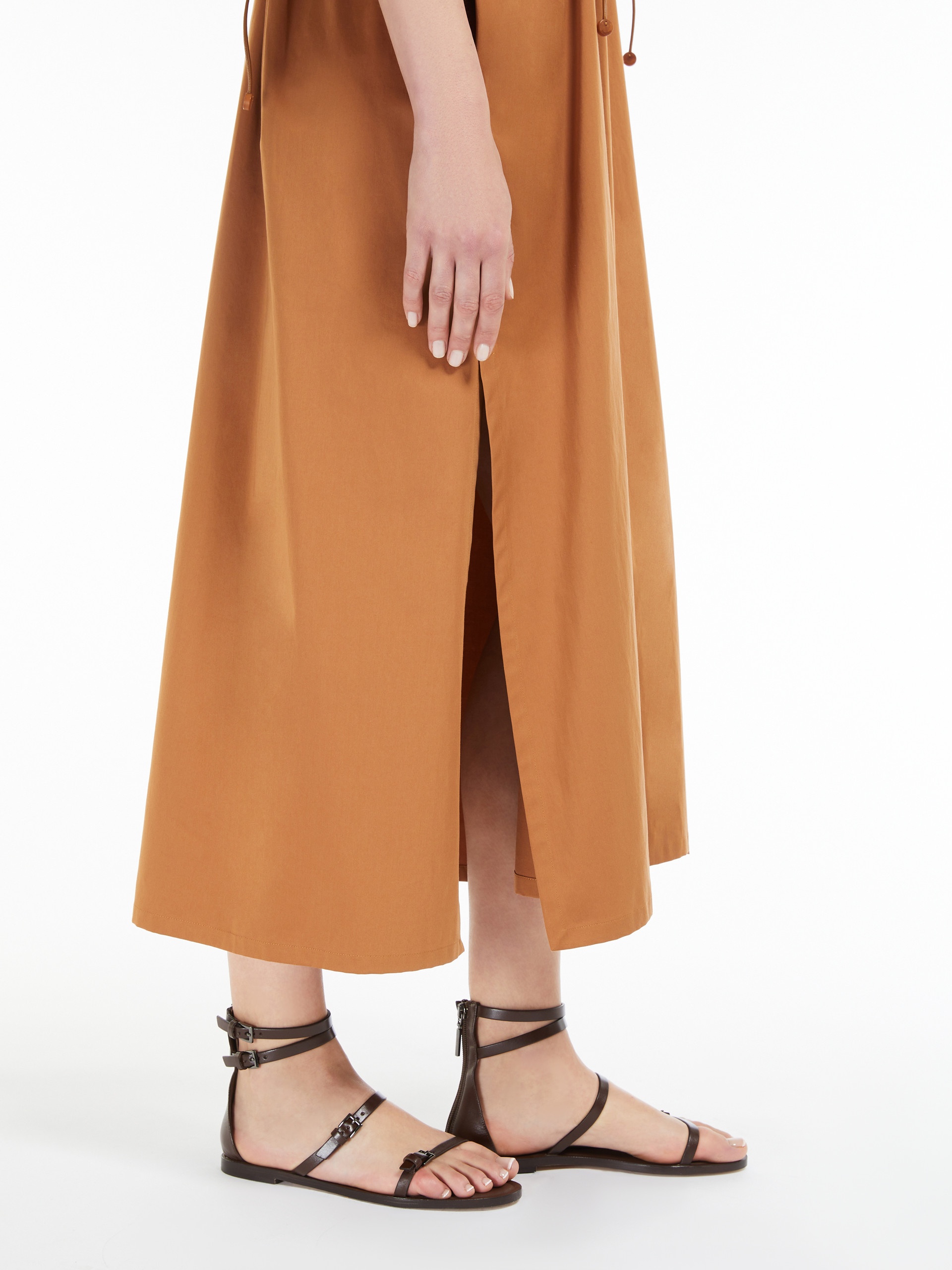 ★アウトレット★Max Mara★eulalia コットンシルクドレス Max Maraアウトレット「EULALIA」コットンシルク シャツドレス