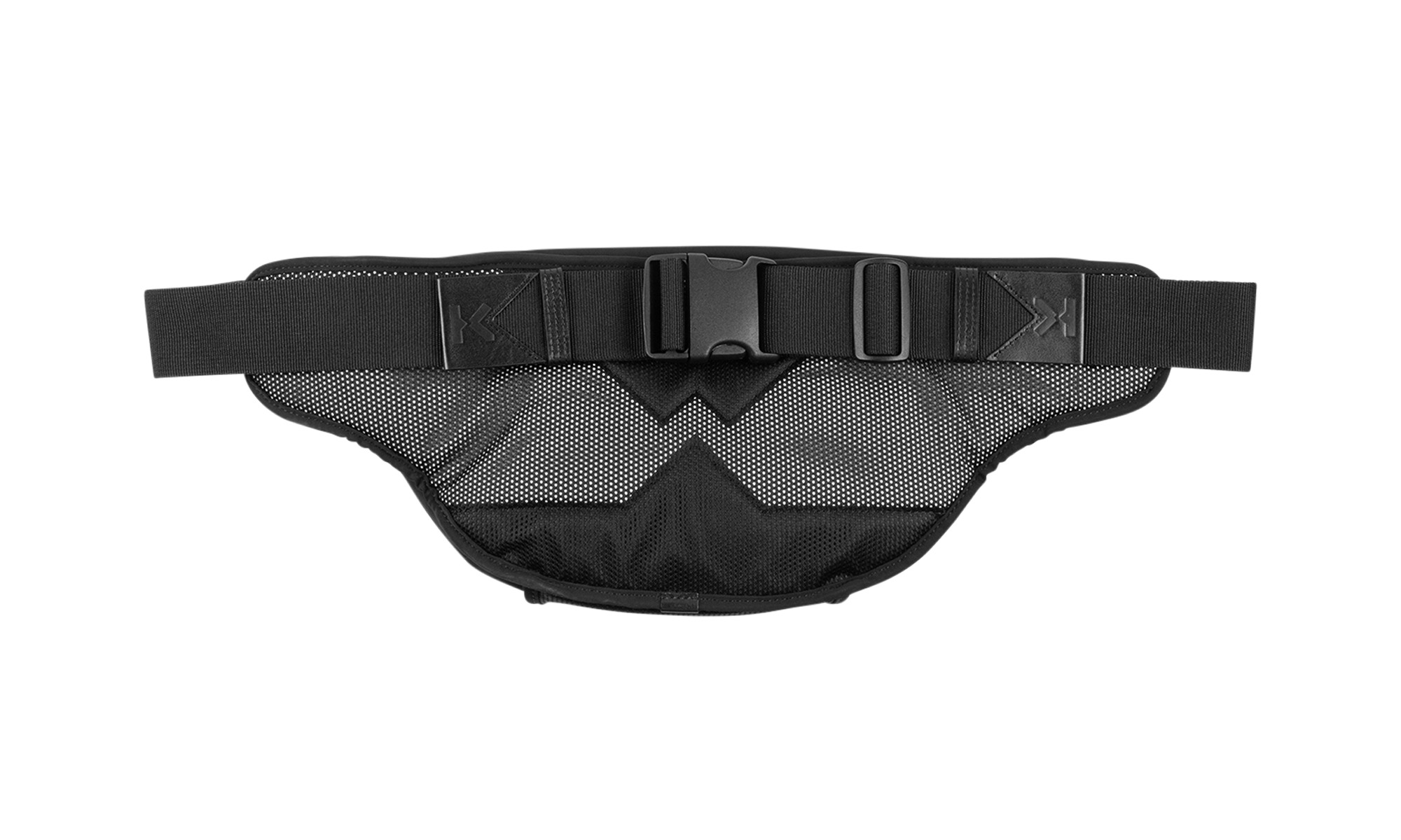 Cross Logo Large Belt Bag "Black / White" - 3