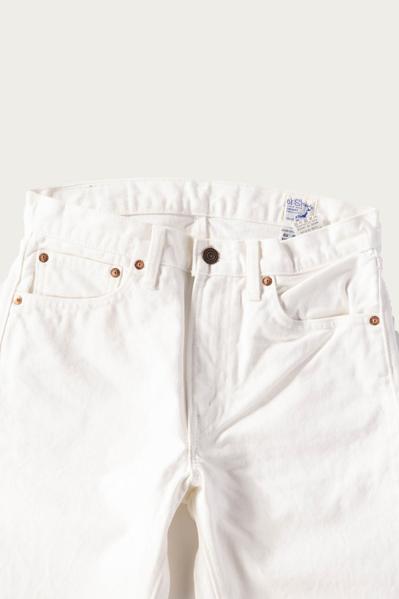 orSlow 107 Ivy Denim - White outlook
