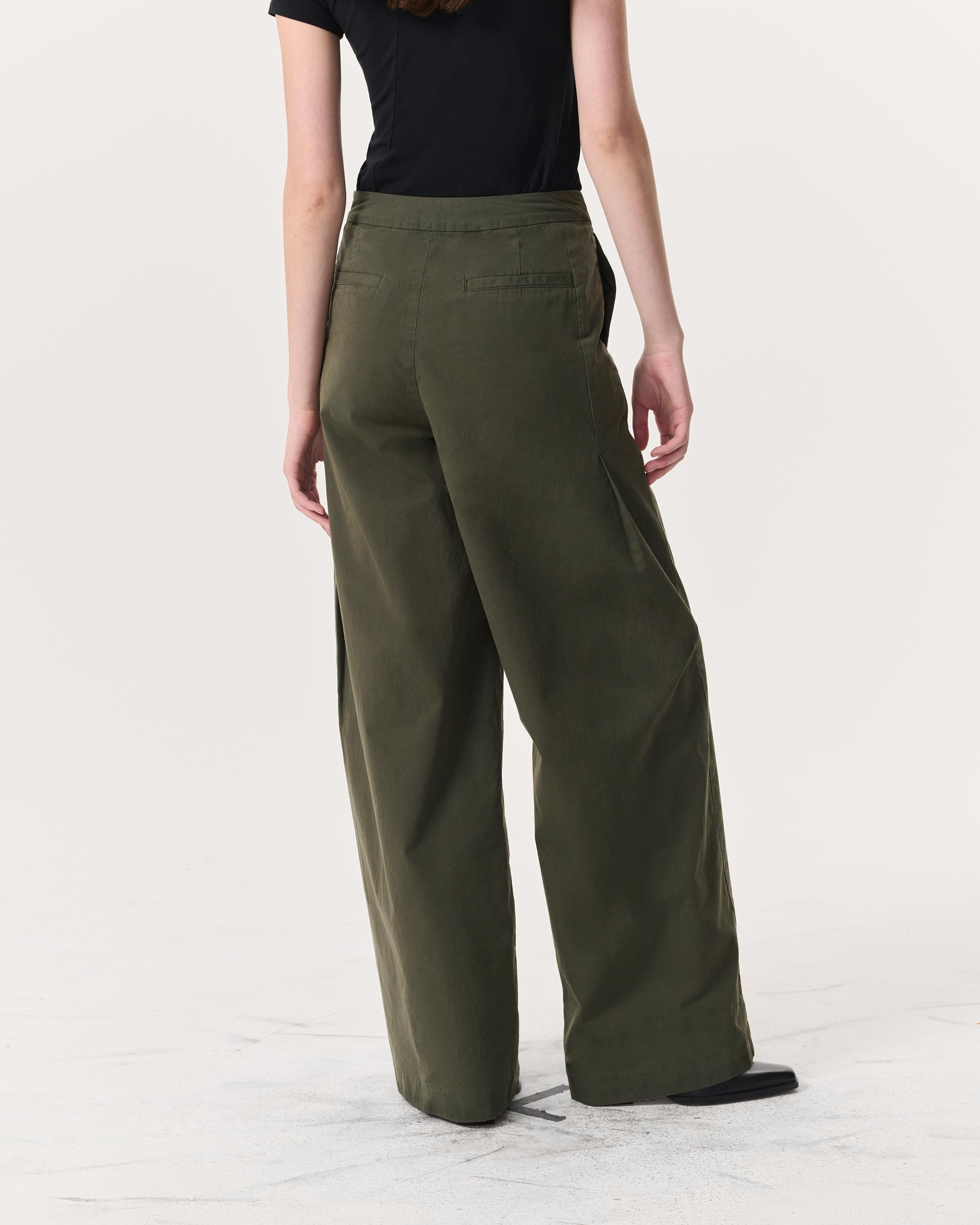 Kiana Cotton Flare Pants - 5