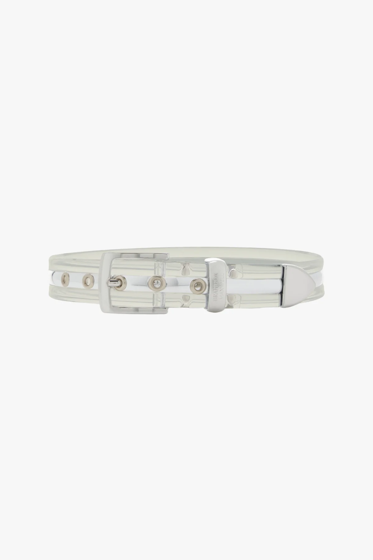 The Transluscent Belt in Silver - 1
