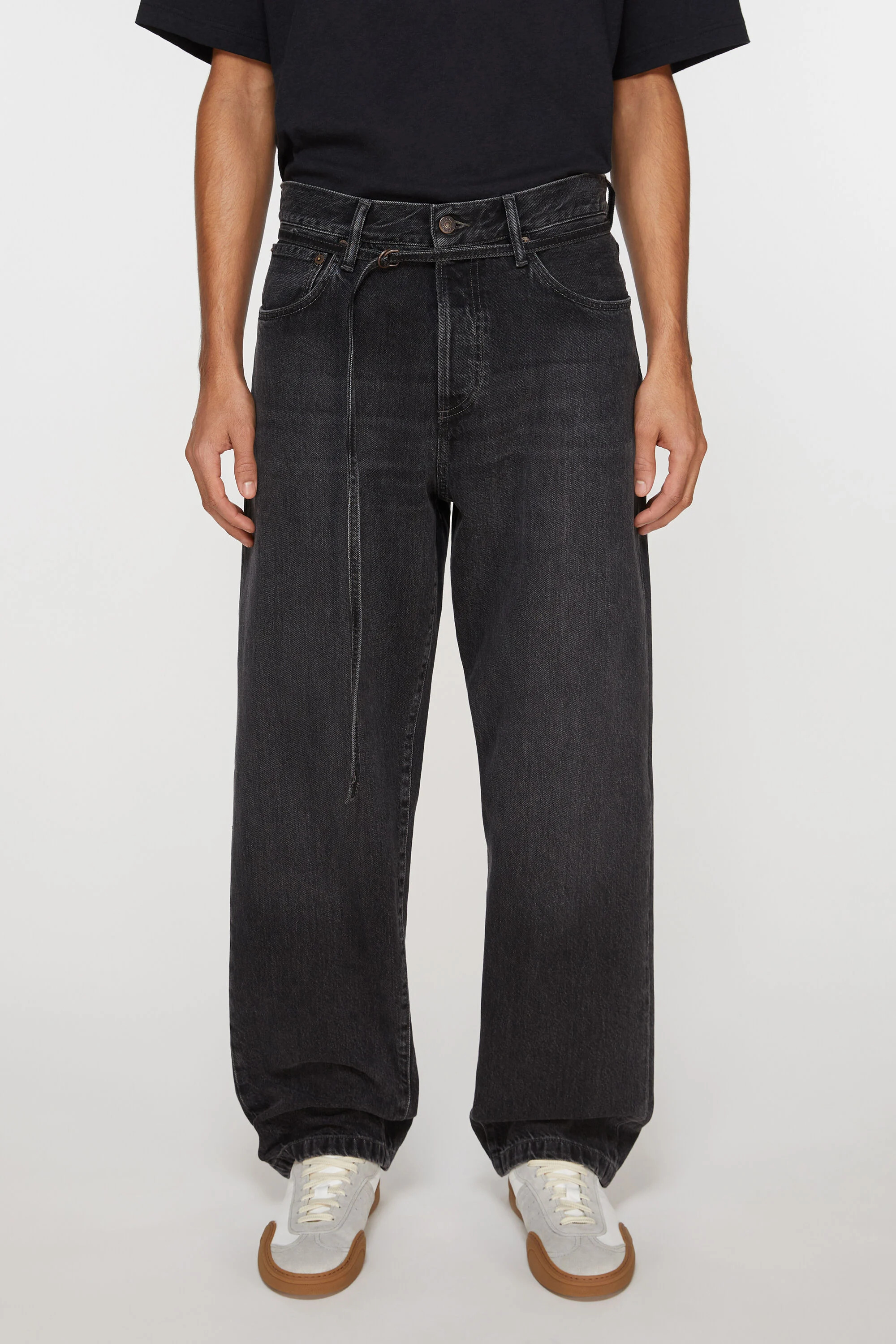 Loose fit jeans - 1991 Toj - Black - 3