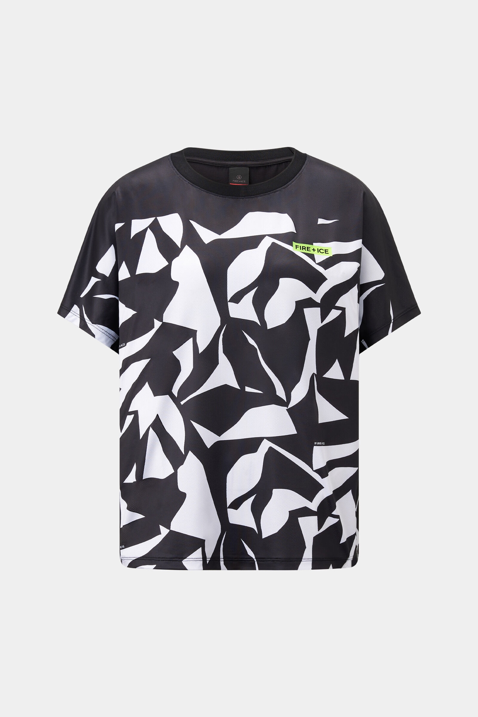 Dina functional shirt in Black/white - 1