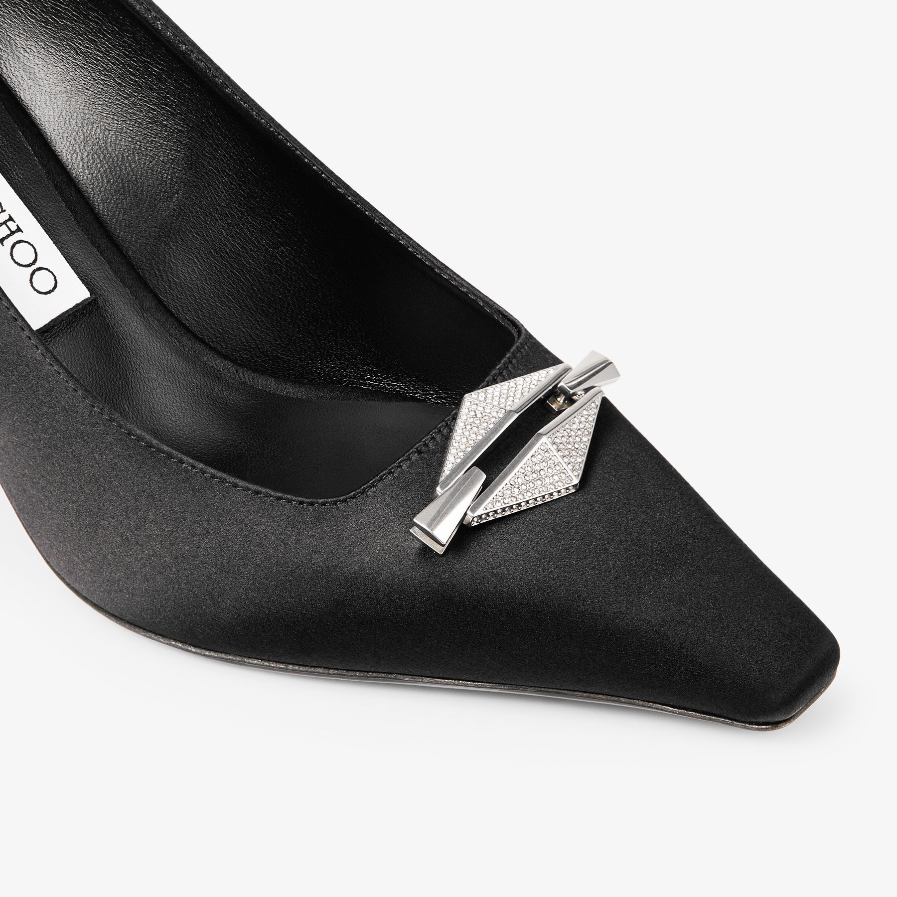 【Jimmy Choo】 Ryker 70 embellishedレザーパンプス Ryker 70 embellished leather pumps in pink - Jimmy Choo