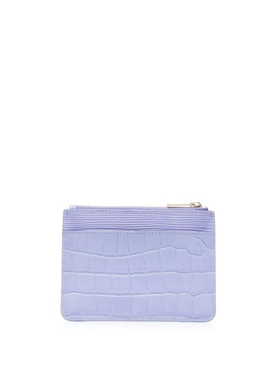 Sandro flat embossed-detail purse outlook