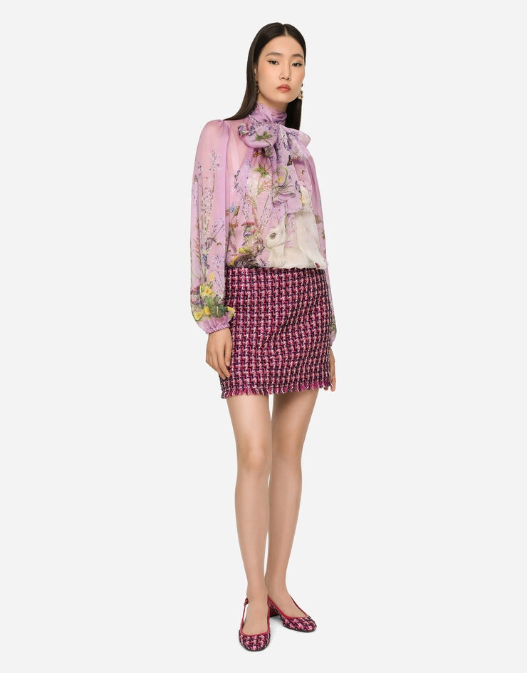 Tweed miniskirt - 4