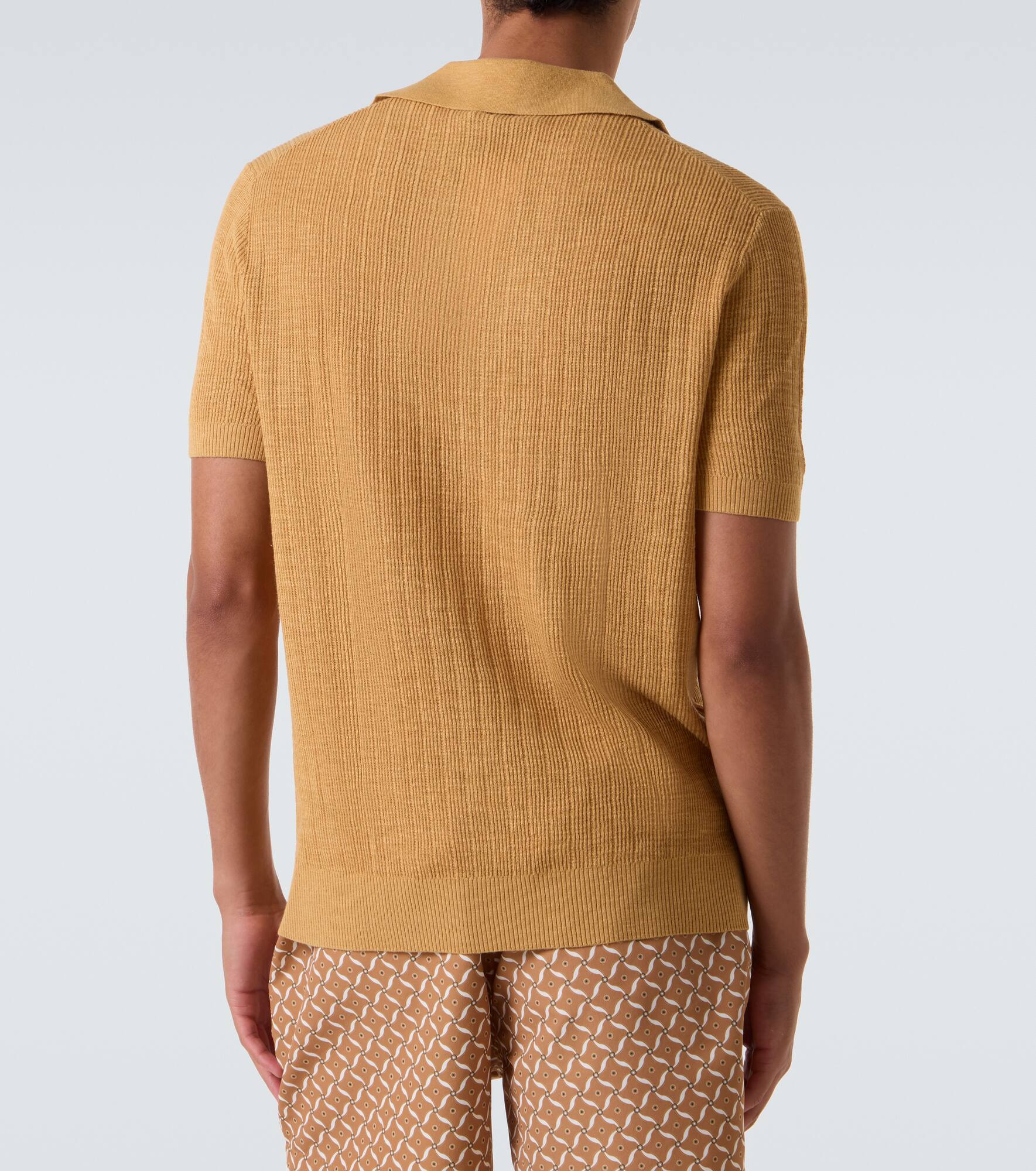 Joaquim cotton-blend polo shirt - 4